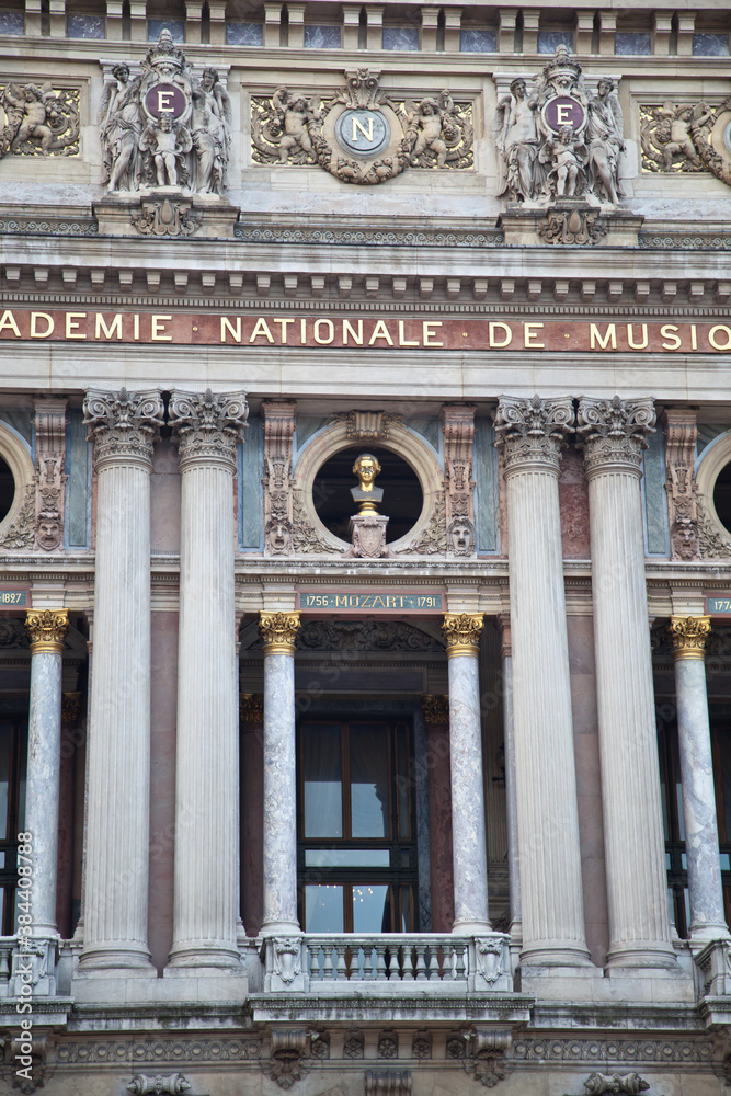 Paris,France-June 2014:The Palais Garnier (Paris Opera) building in Paris, France.