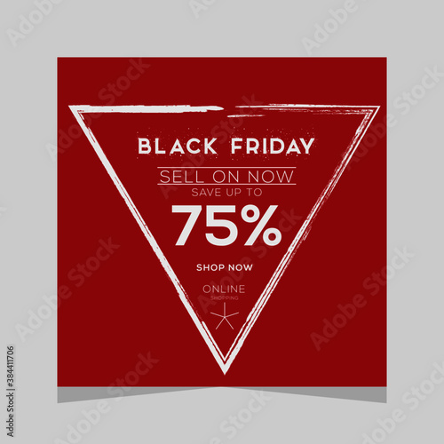 Black Friday, Supper  Sale, creative flat design.