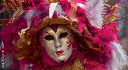 Fototapeta Naklejka Na Ścianę i Meble -  venetian carnival mask