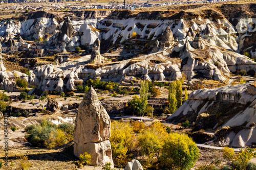 Spectacular landscape, entirely sculpted by erosion, the Göreme valley and its surroundings with rock-hewn sanctuaries that provide unique evidence of Byzantine art 