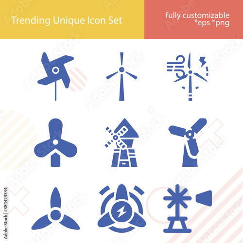 Simple set of good health related filled icons.