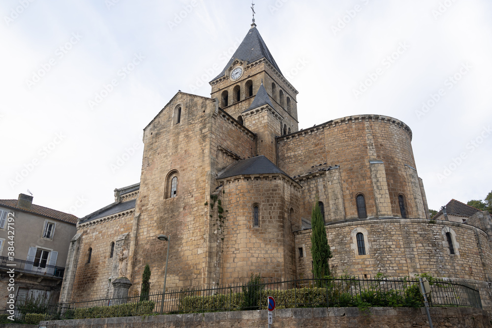 Église Saint-Hilarion de Duravel, Lot, France