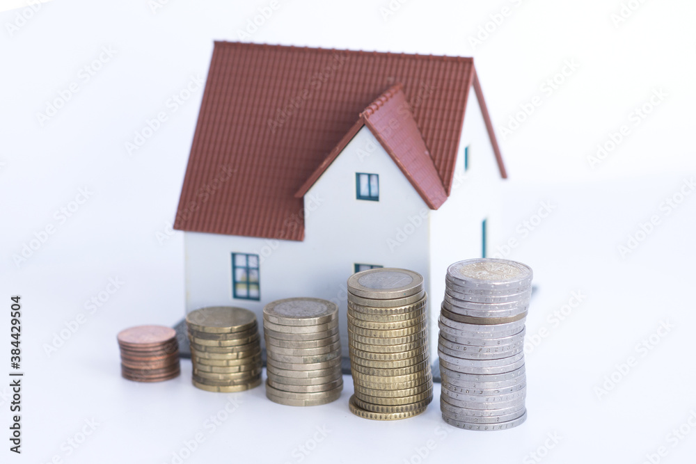 Purchase a real estate property concept Purchase a real estate property concept