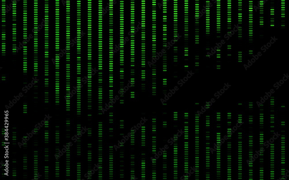 Dark Green vector pattern with narrow lines. Dark Green vector pattern with narrow lines.