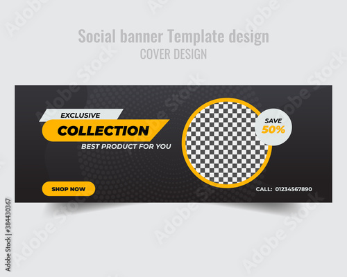 Social media banner , Cover And Story Design post template design