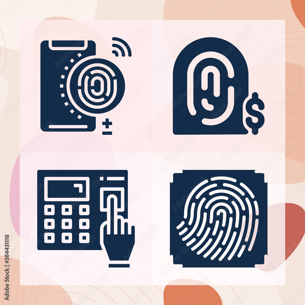 Simple set of disclose related filled icons Simple set of disclose related filled icons