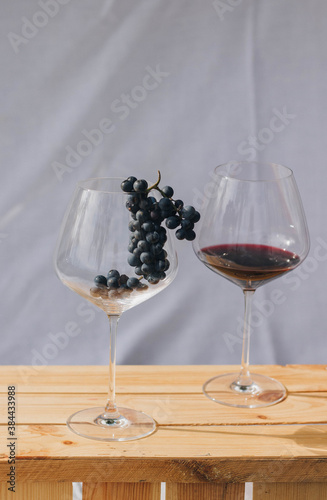 glass of red wine