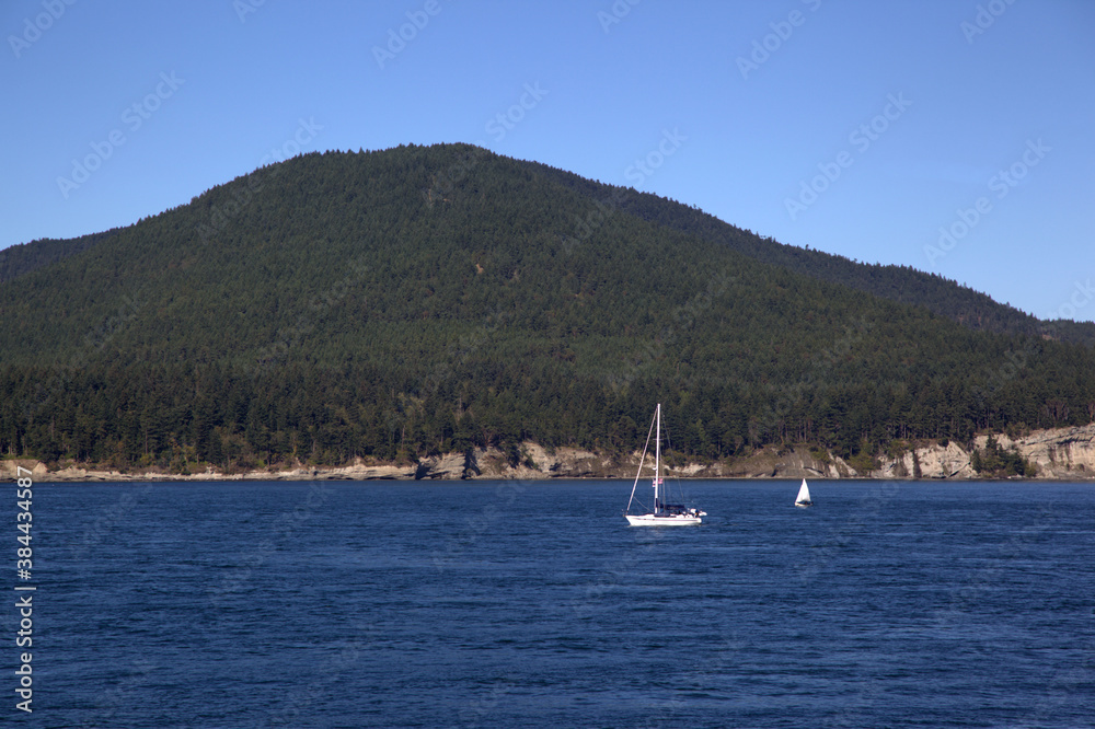 Sailing the Salish Sea around the San Juan Islands, Washington - USA