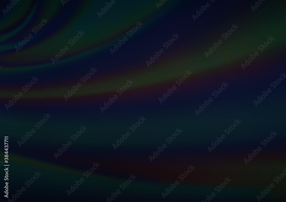 Dark Black vector blurred shine abstract background. Dark Black vector blurred shine abstract background.
