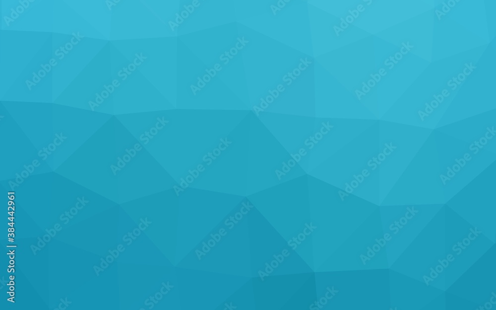 Light BLUE vector polygonal template. Light BLUE vector polygonal template.