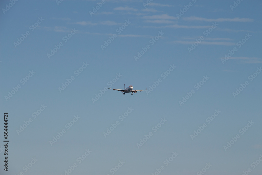 airplane in the sky airplane in the sky