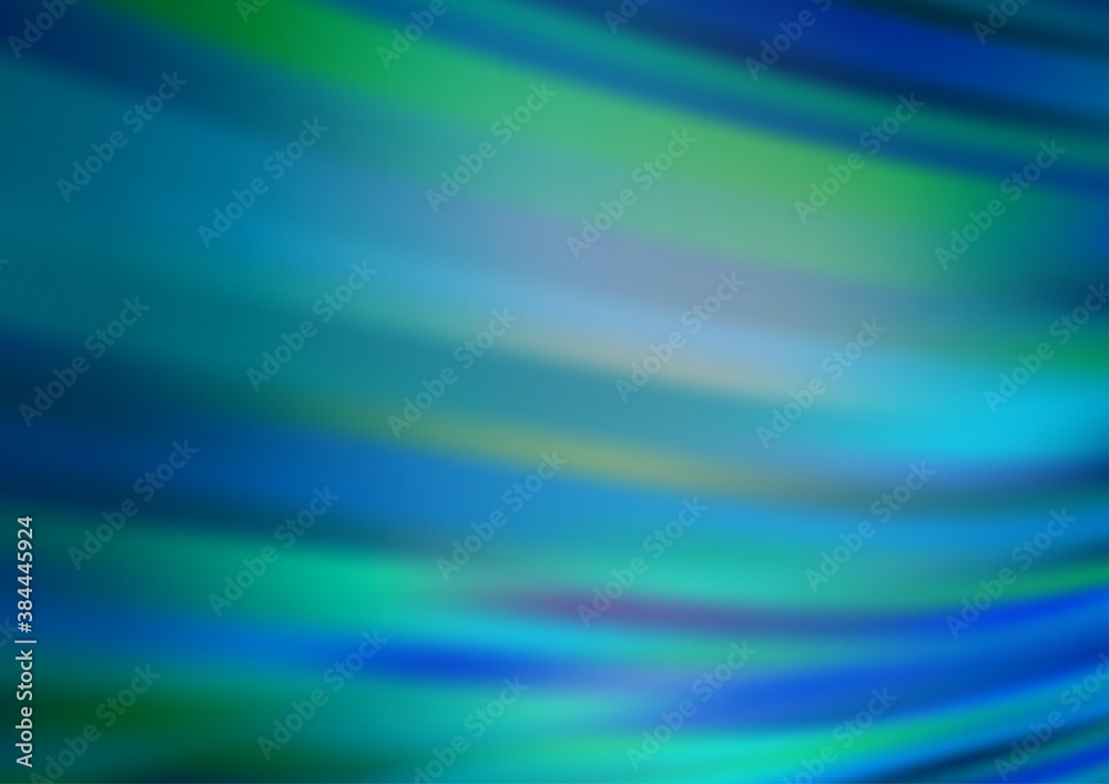 Obraz premium Light BLUE vector glossy abstract background.
