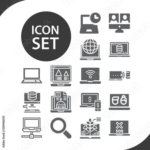Simple set of 145 related filled icons.