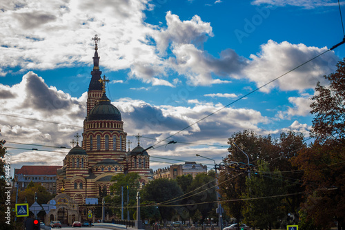 Holy Annunciation Cathedral in the center of Kharkiv