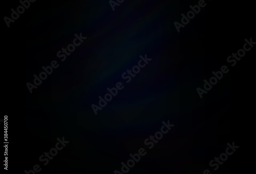 Dark Black vector abstract blurred background.