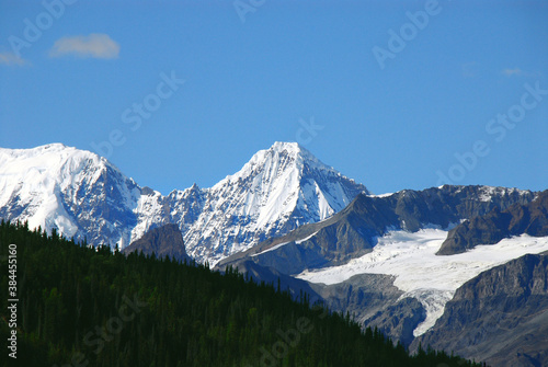 Alaska- Wrangell National Park- Mountains, Glaciers and Forest