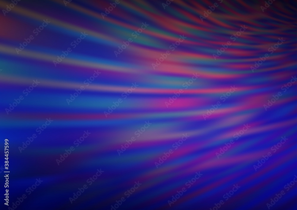 Fototapeta premium Dark Purple vector abstract bokeh pattern.