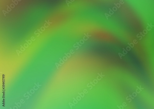 Light Green vector blurred bright background.