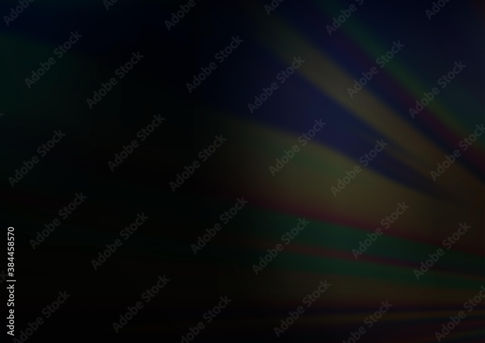Dark Black vector layout with flat lines. Dark Black vector layout with flat lines.