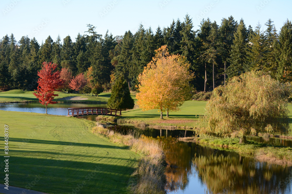 Obraz premium Fall Golf