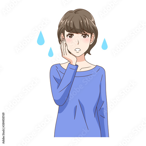 心配する女性