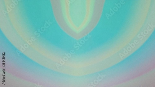 Abstract retro background. Symmetric animated shapes changing form and color.