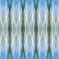 Papier peint photo Style bohème Ikat flou abstrait bohème traditionnel  © NinjaCodeArtist