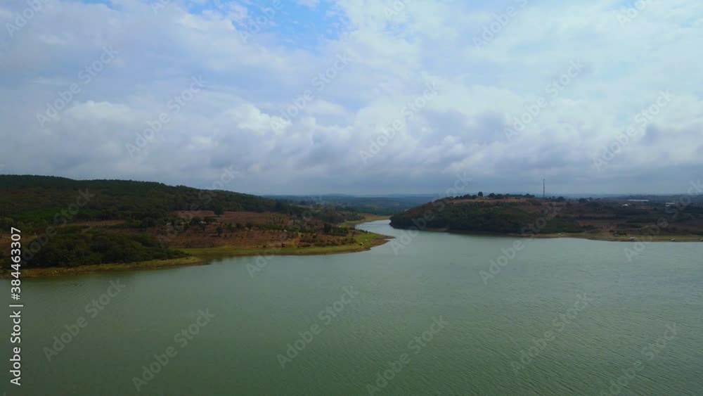 lake view on a cloudy day, reservoir water, lake, water supply, landscape lake view on a cloudy day, reservoir water, lake, water supply, landscape