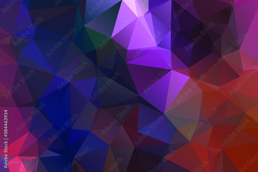 Obraz premium Abstract Color Polygon Background Design, Abstract Geometric Origami Style With Gradient. Presentation,Website, Backdrop, Cover,Banner,Pattern Template