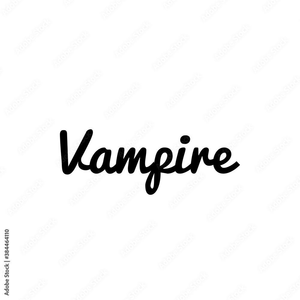 Halloween sign word illustration Halloween sign word illustration