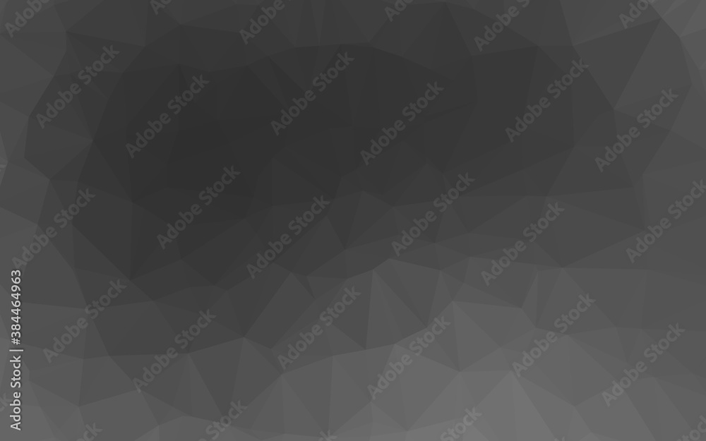 Dark Silver, Gray vector blurry triangle template. Dark Silver, Gray vector blurry triangle template.