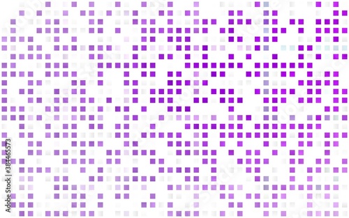 Light Purple vector seamless backdrop with rectangles, squares.