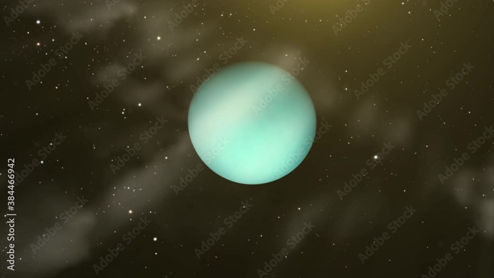 Approaching the Planet Uranus. Elements of this video furnished by NASA. Approaching the Planet Uranus. Elements of this video furnished by NASA.