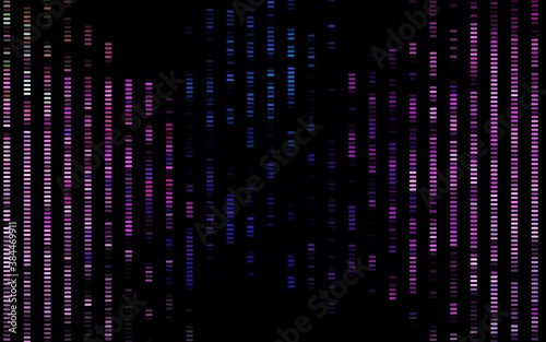 Dark Multicolor, Rainbow vector texture with colored lines.