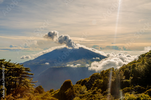 Panorámica Volcán Turrialba, Costa Rica