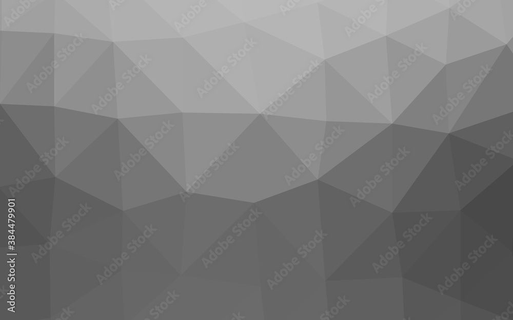 Light Silver, Gray vector abstract polygonal texture. Light Silver, Gray vector abstract polygonal texture.