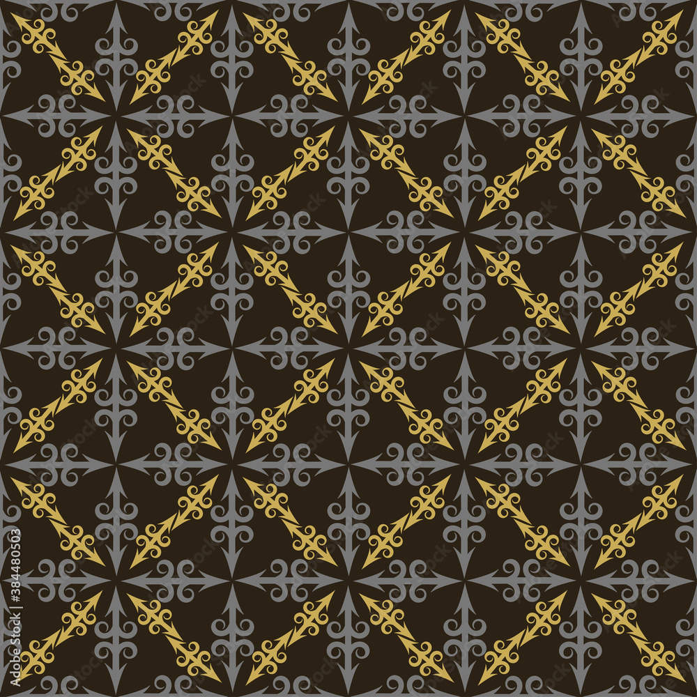 Decorative background - seamless pattern with ornament Decorative background - seamless pattern with ornament