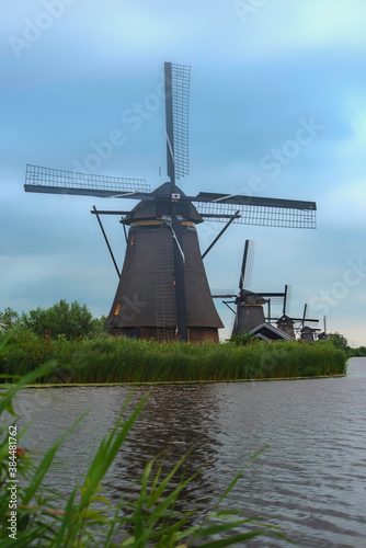 The mills of Kinderdijk - Rotterdam - Netherlands - July 2019