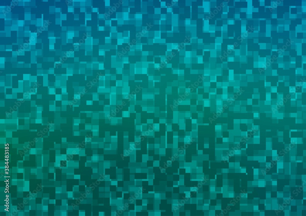 Light BLUE vector template with crystals, rectangles. Light BLUE vector template with crystals, rectangles.
