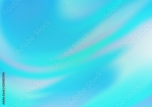 Light BLUE vector blurred shine abstract pattern.