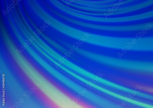 Light BLUE vector blurred and colored background.