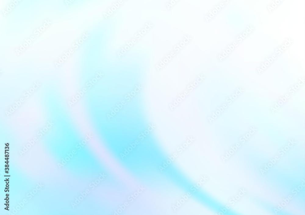Obraz premium Light BLUE vector blurred and colored template.