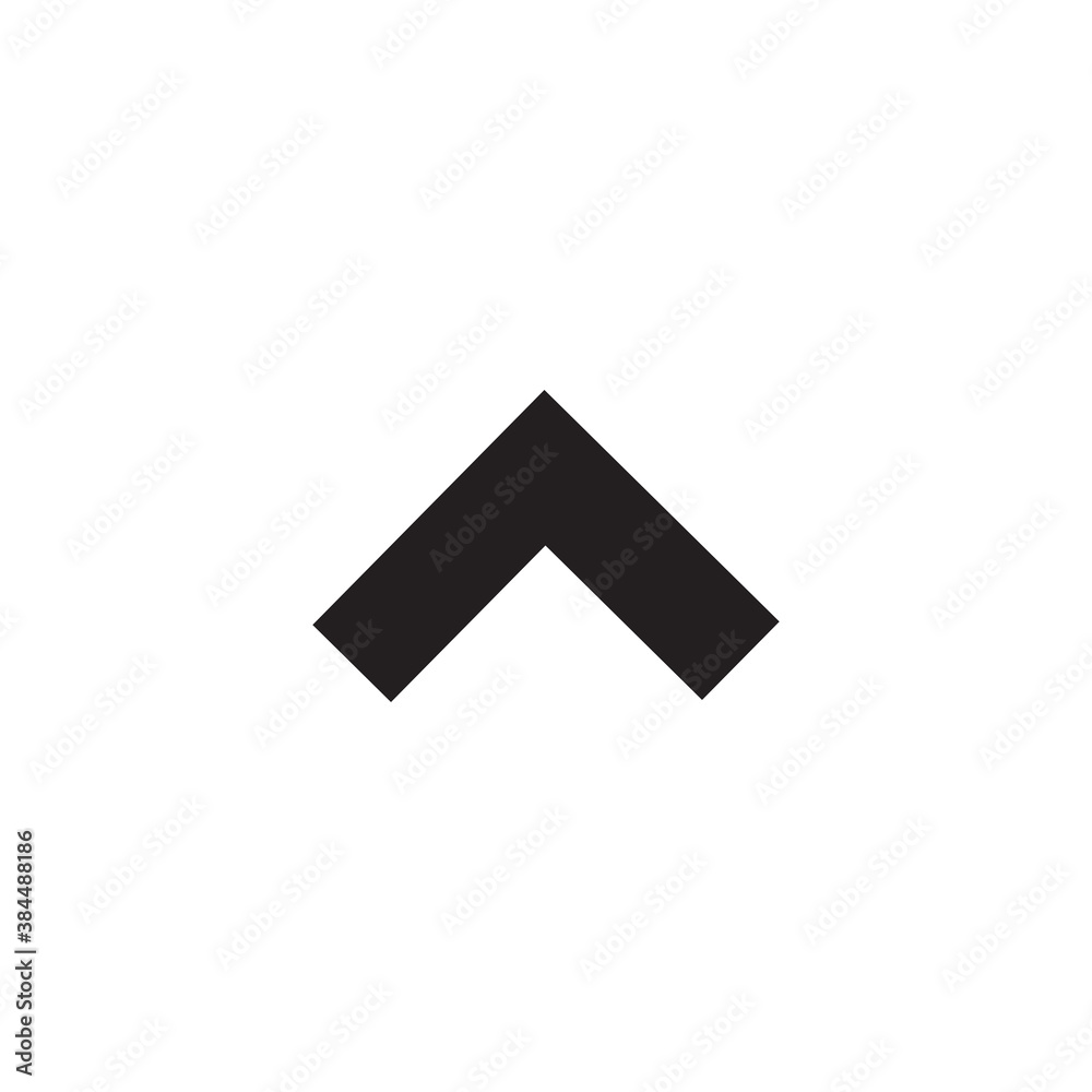 Arrow flat icon design vector Arrow flat icon design vector