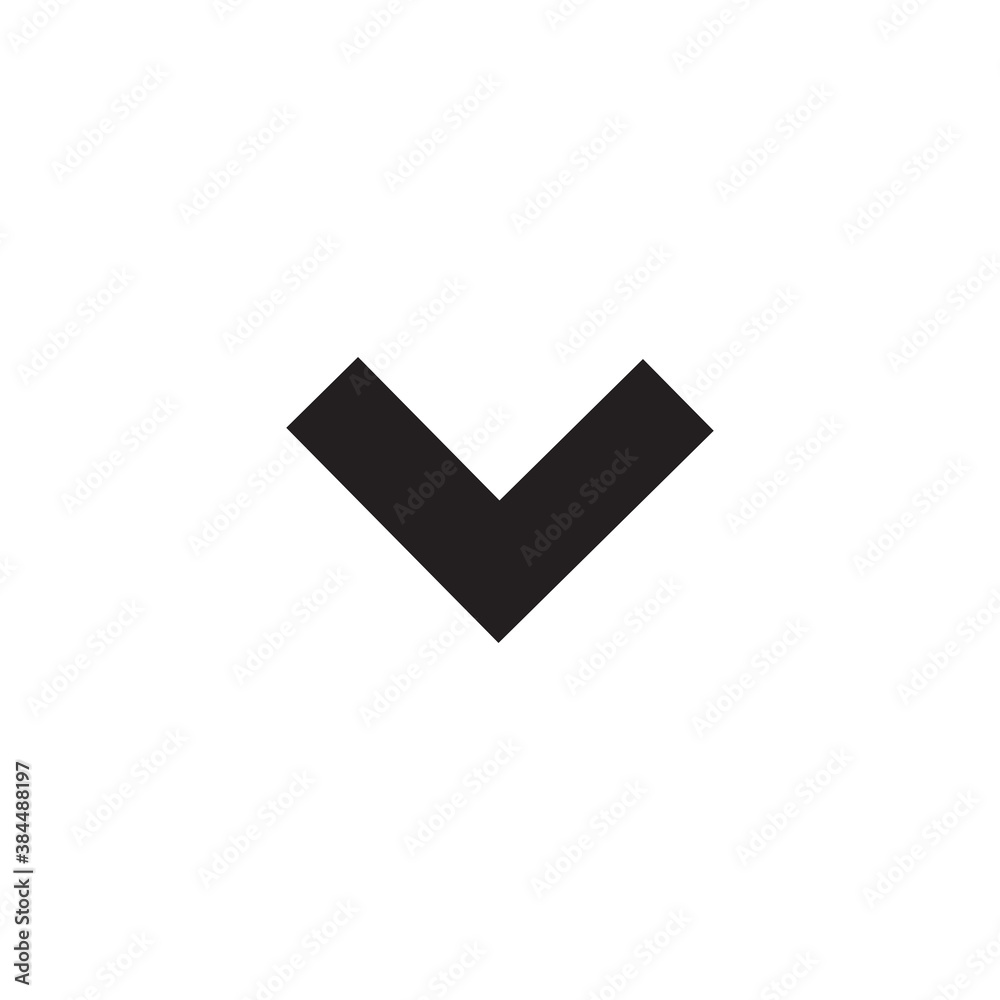 Arrow flat icon design vector Arrow flat icon design vector
