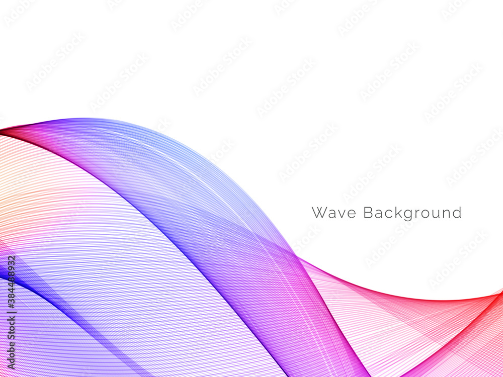 Attractive modern wave concept decorative background Attractive modern wave concept decorative background