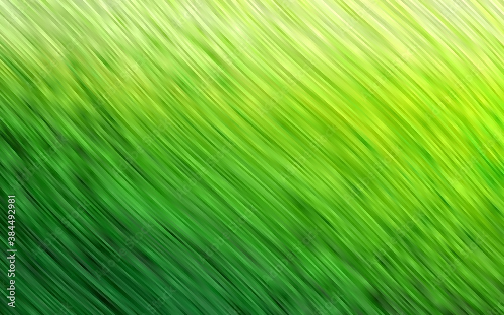 Light Green vector template with abstract lines. Light Green vector template with abstract lines.