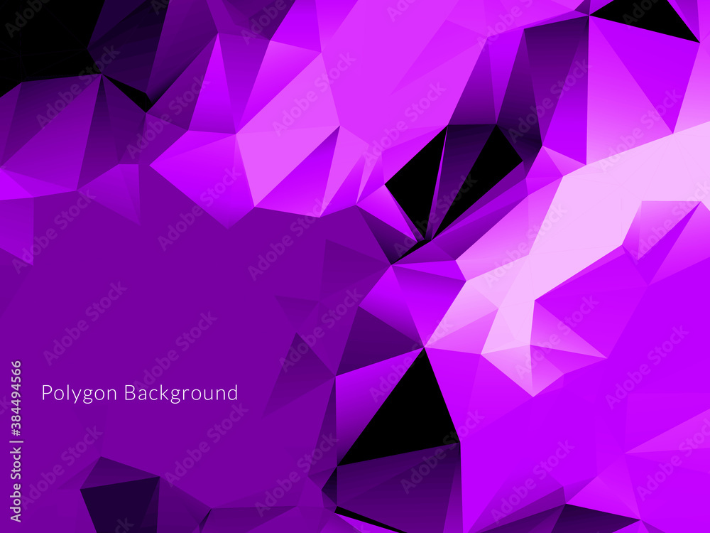 Modern colorful geometric polygon background