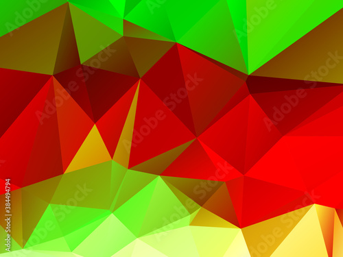 Modern colorful geometric polygon background
