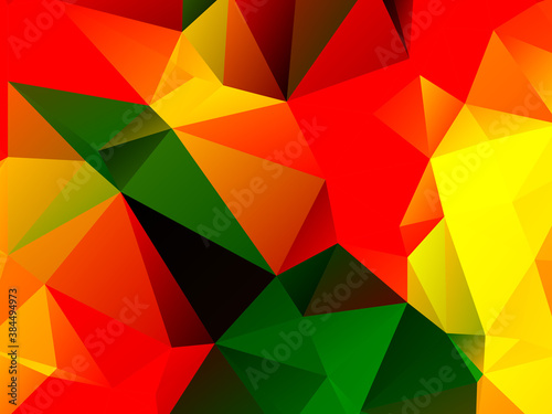 Modern colorful geometric polygon background
