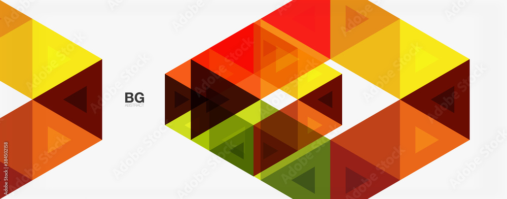 Mosaic triangle pattern abstract background for cover, banner, flyer and poster and other template Mosaic triangle pattern abstract background for cover, banner, flyer and poster and other template